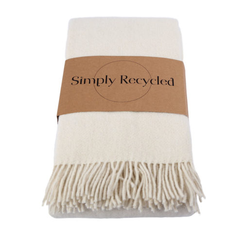 Recycled Wool throw